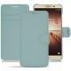 硬质真皮保护套 Huawei Mate 9 - Bleu Ciel PU