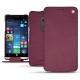 Capa em pele HP Elite x3 - Prune vintage ( Pantone 512C ) 