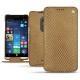 Capa em pele HP Elite x3 - Serpent sabbia