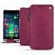 Custodia in pelle HP Elite x3 - Serpent ciclamino