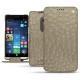 Capa em pele HP Elite x3 - Autruche desert