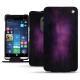 HP Elite x3 leather case - Violet Patine
