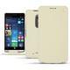レザーケース HP Elite x3 - Blanc escumo