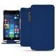 HP Elite x3 leather case - Bleu Océan PU
