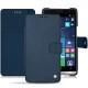 Custodia in pelle HP Elite x3 - Jean vintage ( Roughtcut - Pantone 285U  ) 