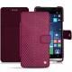 Housse cuir HP Elite x3 - Serpent ciclamino
