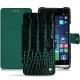 Funda de piel HP Elite x3 - Crocodile pino