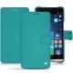 HP Elite x3 leather case - Bleu fluo