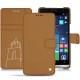Capa em pele HP Elite x3 - Castan esparciate