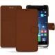 HP Elite x3 leather case - Marron PU