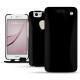 Housse cuir Huawei Nova - Onyx ( Bologna Hi Gloss - Black ) 
