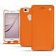 Capa em pele Huawei Nova - Orange fluo