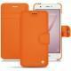 Lederschutzhülle Huawei Nova - Orange ( Nappa - Pantone 1495U ) 