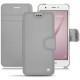 Housse cuir Huawei Nova - Gris ( Nappa - Pantone W428C ) 