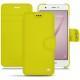 Lederschutzhülle Huawei Nova - Jaune fluo