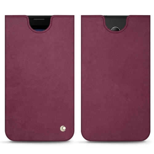 Custodia in pelle HP Elite x3Prune vintage ( Pantone #612434 ) 