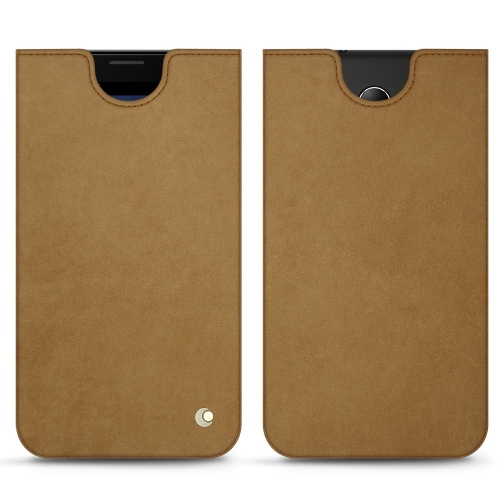 가죽 커버 HP Elite x3Sable vintage ( Pantone #9b7340 ) 