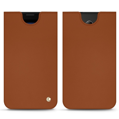 가죽 커버 HP Elite x3Marron ( Nappa - Pantone #8B4720 ) 