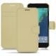 Housse cuir Google Pixel XL - Beige PU