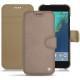 Custodia in pelle Google Pixel XL - Taupe vintage ( Pantone 7530C ) 