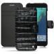 Custodia in pelle Google Pixel XL - Crocodile nero