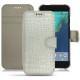 Housse cuir Google Pixel XL - Crocodile milk