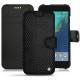 Housse cuir Google Pixel XL - Serpent nero