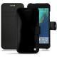 Housse cuir Google Pixel XL - Onyx ( Bologna Hi Gloss - Black ) 