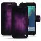 Housse cuir Google Pixel XL - Violet Patine