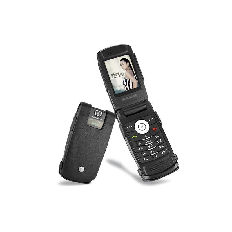 Lederschutzhülle Samsung SGH-D830  - Noir ( Nappa - Black ) 
