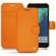 Capa em pele Google Pixel XL - Orange ( Nappa - Pantone 1495U ) 