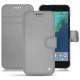 Google Pixel XL leather case - Gris ( Nappa - Pantone W428C ) 