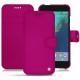 Housse cuir Google Pixel XL - Rose fluo