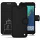 Housse cuir Google Pixel XL - Negre poudro