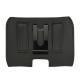 Astuccio universale orizzontale per telefono - pelle, formato me - Noir ( Nappa - Black ) 