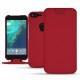 Housse cuir Google Pixel XL - Rouge PU
