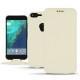 Google Pixel XL leather case - Blanc PU