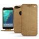 Capa em pele Google Pixel XL - Serpent sabbia