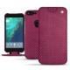 Google Pixel XL leather case - Serpent ciclamino