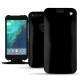 Funda de piel Google Pixel XL - Onyx ( Bologna Hi Gloss - Black ) 