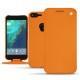Google Pixel XL leather case - Orange ( Nappa - Pantone 1495U ) 
