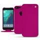 Housse cuir Google Pixel XL - Rose fluo