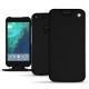 Housse cuir Google Pixel XL - Negre poudro