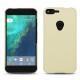 Capa em pele Google Pixel XL - Ivoire ( Sleek P C12 - White ) 