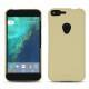 Coque cuir Google Pixel XL - Beige PU