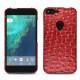 Funda de piel Google Pixel XL - Autruche ciliegia