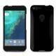 Google Pixel XL leather cover - Onyx ( Bologna Hi Gloss - Black ) 