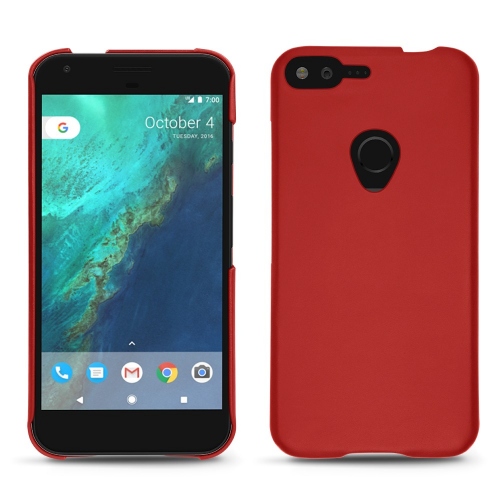 Custodia in pelle Google Pixel XLRouge ( Nappa - Pantone #d50032 ) 