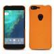 Coque cuir Google Pixel XL - Orange ( Nappa - Pantone 1495U ) 