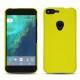 Coque cuir Google Pixel XL - Jaune fluo